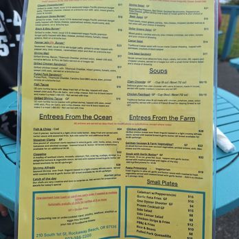 Sand Dollar Restaurant & Lounge - Menu - American Near Me - Rockaway Beach, Oregon