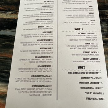 Eggs Over Frankfort - Menu front - Breakfast & Brunch Near Me - Louisville, Kentucky Eggs Over Frankfort - Menu front - Breakfast & Brunch Near Me - Louisville, Kentucky