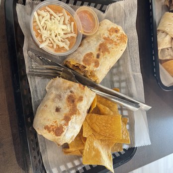 El Cilantro - Chorizo and egg burrito - Mexican Near Me - Petoskey, Michigan