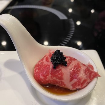 Shabu Squared - Wagyu uni spoon - Japanese Near Me - Houston, Texas Shabu Squared - Wagyu uni spoon - Japanese Near Me - Houston, Texas