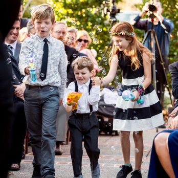 A Paper Flower Wedding - She taught our bubble brigade how to stop the show (in a good way)! - Wedding Planning Near Me