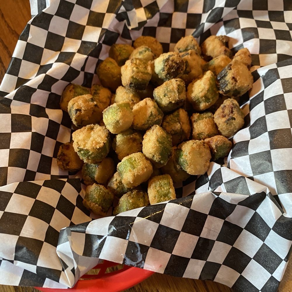 Rib City Grant Station - Fried okra app. This was really good and I am an okra snob. - Barbeque Near Me - Grant, Florida Rib City Grant Station - Fried okra app. This was really good and I am an okra snob. - Barbeque Near Me - Grant, Florida