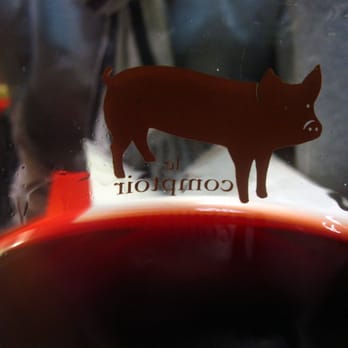 Le Comptoir - Cute wine glasses! - Bistros Near Me - Paris, 75