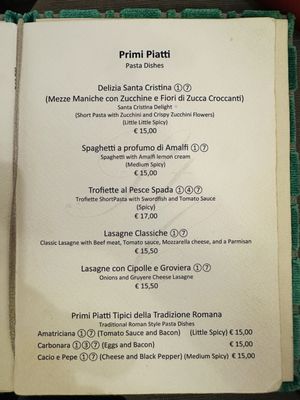 Ristorante Santa Cristina al Quirinale by null