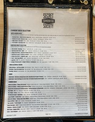 Secret Sandwich Society by null