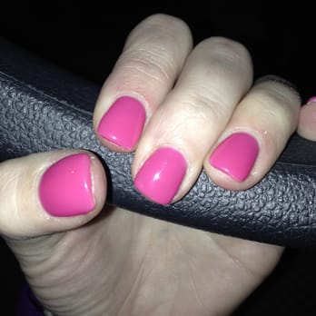 Elegant Nail Spa - Gel overlay with gel polish - Nail Salons Near Me - Lutherville, Maryland