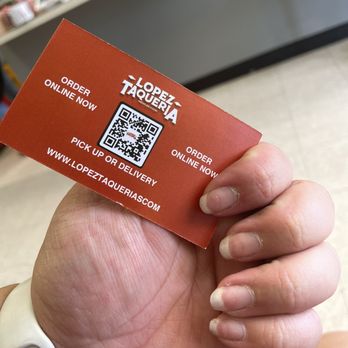 Lopez Taqueria 4 - a hand holding a business card - Mexican Near Me - San Jose, California Lopez Taqueria 4 - a hand holding a business card - Mexican Near Me - San Jose, California