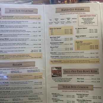 Texas Roadhouse - Food menu with sides - Barbeque Near Me - Riverview, Florida Texas Roadhouse - Food menu with sides - Barbeque Near Me - Riverview, Florida