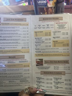 Menu photo 2 Texas Roadhouse Riverview, FL Menu photo 2 Texas Roadhouse Riverview, FL