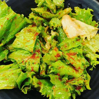 Miss Gogi - Korean lettuce salad with the BEST dressing - Korean Near Me - McDonough, Georgia Miss Gogi - Korean lettuce salad with the BEST dressing - Korean Near Me - McDonough, Georgia