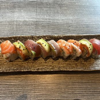 All That Sushi - Rainbow roll - Sushi Bars Near Me - Chino Hills, California All That Sushi - Rainbow roll - Sushi Bars Near Me - Chino Hills, California