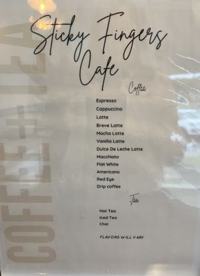 Menu photo 2 Sticky Fingers Cafe Lago Vista, TX Menu photo 2 Sticky Fingers Cafe Lago Vista, TX
