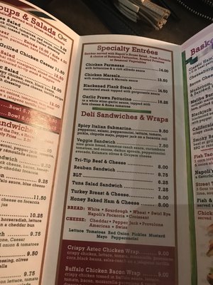 Menu photo 6 Napoli Stone-Fired Cuisine Sequim, WA