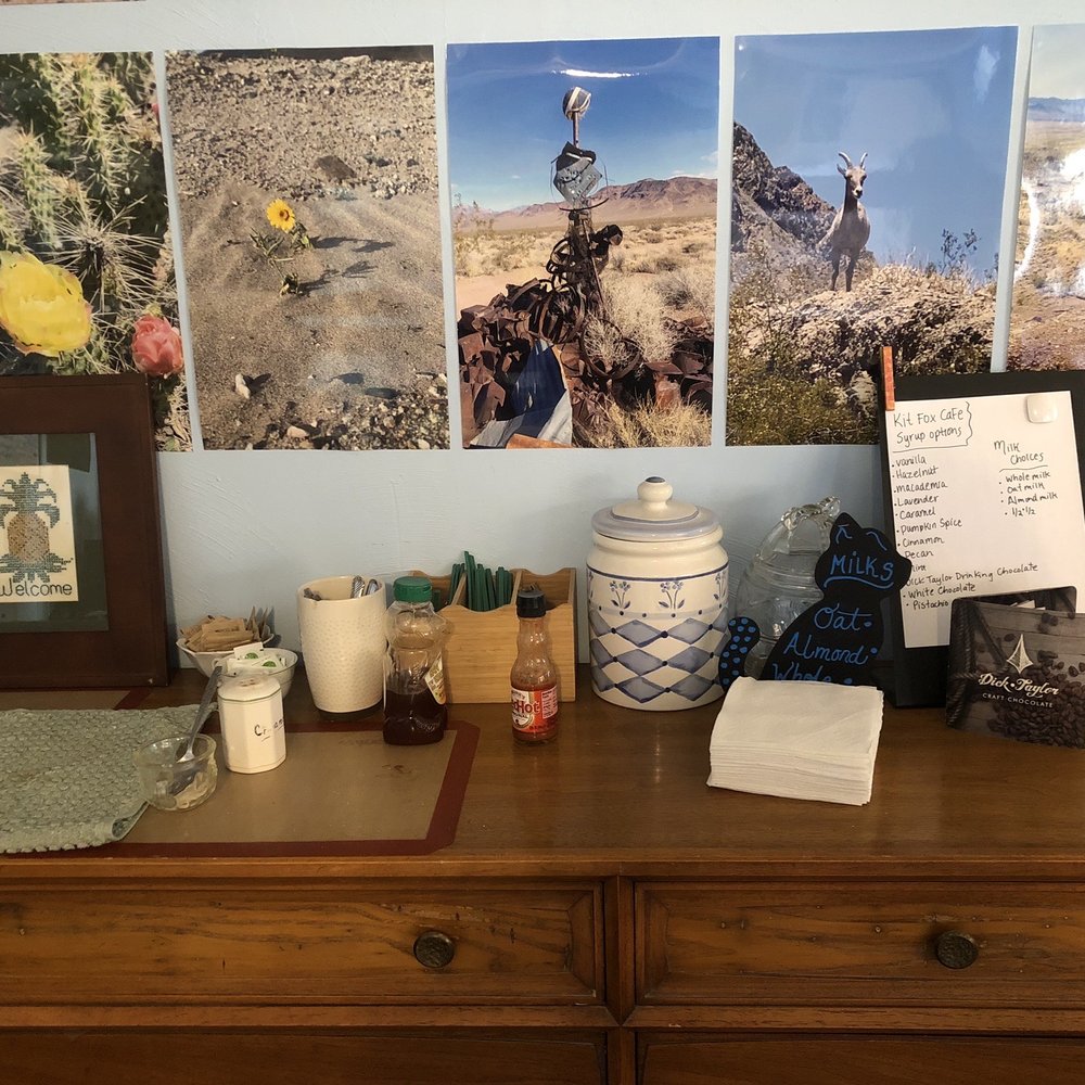 Kit Fox Cafe - List of flavors and pictures from the area - Coffee & Tea Near Me - Tecopa, California Kit Fox Cafe - List of flavors and pictures from the area - Coffee & Tea Near Me - Tecopa, California
