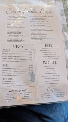 Menu photo 2 Acqua E Farina Chula Vista, CA