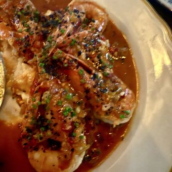 Hatchet Hall - May 1, 2025 | Shrimp & Grits| Shared w/2 friends! - Cocktail Bars Near Me - Los Angeles, California