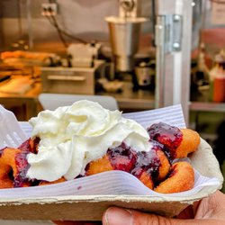 Seaside Sugar’s Donuts and Dogs - Blueberry Grunt