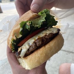 Brenda's Burgers - The Dante 1/2lb option.