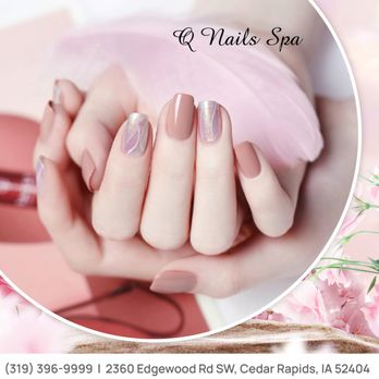 Q Nails & Spa - Confidence starts with perfect nails! Come to us to always shine! - Nail Salons Near Me - Cedar Rapids, Iowa Q Nails & Spa - Confidence starts with perfect nails! Come to us to always shine! - Nail Salons Near Me - Cedar Rapids, Iowa
