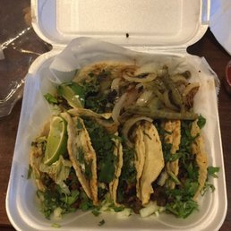 Tacos al pastor, asada and campechano Tacos al pastor, asada and campechano