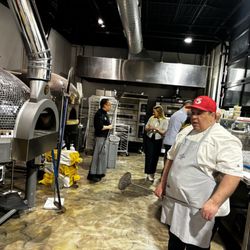 The North American Pizza & Culinary Academy - The rotating oven that heats up to 730 degrees