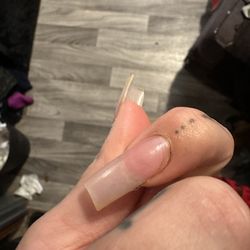 Polished Day Spa - Black polish she filled over