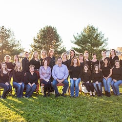 Children's Dental Center of Madison - Dr. teDuits and Dr. Dowd with the Fitchburg staff.