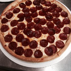 Pizza Palace - Large pepperoni pizza, LOADED with pepperoni !