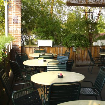 Izzy's - a patio with tables and chairs - New American Near Me - Little Rock, Arkansas Izzy's - a patio with tables and chairs - New American Near Me - Little Rock, Arkansas