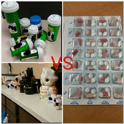 High St Discount Pharmacy - Special packaging for people on multiple medicines! No more going through the bottles, one trip per month to the pharmacy!