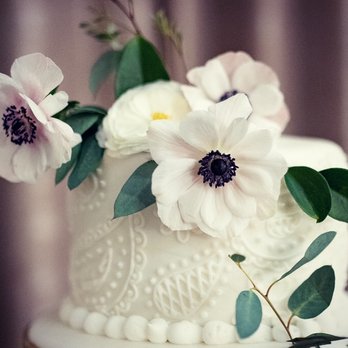 Bavarian Cakery - Peep the paisley details on the top tier of the cake! - Desserts Near Me - Houston, Texas