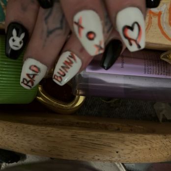 Nail Art - The nails that I had done before - Nail Salons Near Me - Overland, Missouri