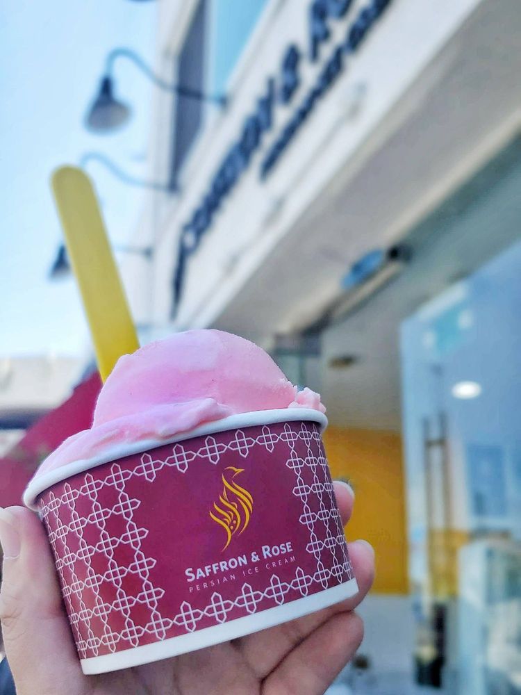 Saffron & Rose Persian Ice Cream