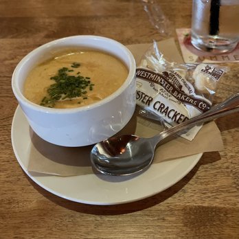 Seasons 52 - Lobster Bisque Cup ($7) - New American Near Me - Indianapolis, Indiana Seasons 52 - Lobster Bisque Cup ($7) - New American Near Me - Indianapolis, Indiana