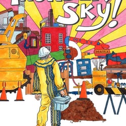Thunder-Sky - Thunder-Sky wore a clown suit and visited construction sites to sketch out inspiring scenes