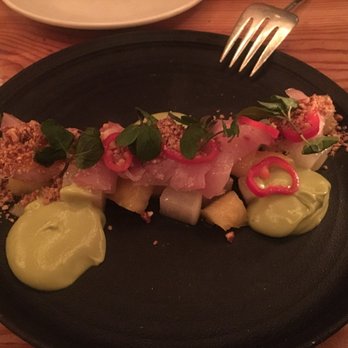 The Lark - Japanese Hamachi Crudo - New American Near Me - Santa Barbara, California The Lark - Japanese Hamachi Crudo - New American Near Me - Santa Barbara, California