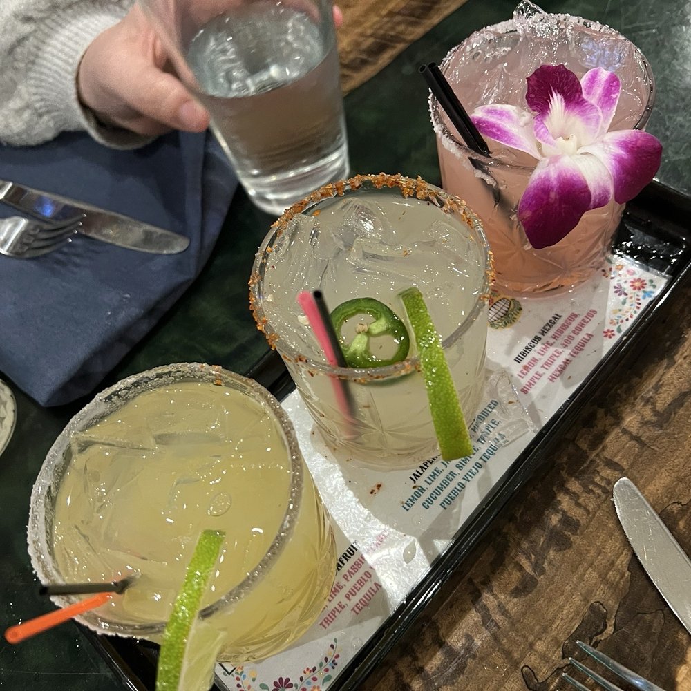 BevRidge Public - margarita flight - Cocktail Bars Near Me - Ridgefield, Washington