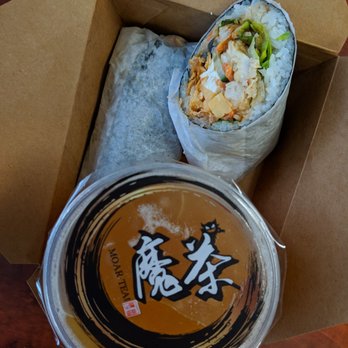 Moar Tea & Poke - Chicken burrito and bubble tea - Poke Near Me - Indianapolis, Indiana Moar Tea & Poke - Chicken burrito and bubble tea - Poke Near Me - Indianapolis, Indiana