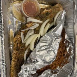 Red Snapper and Jollof rice Red Snapper and Jollof rice