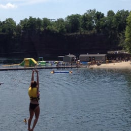 Zip lines (one of several) at Brownstone Zip lines (one of several) at Brownstone