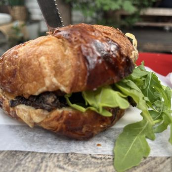 Cafe Duet - Mushroom croissant - Cafes Near Me - Stroudsburg, Pennsylvania