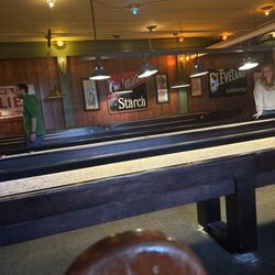Lucky Staehly's Pool Hall - Shuffle board
