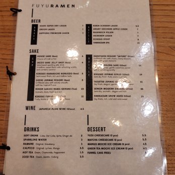 Fuyu Ramen - Menu - Poke Near Me - Sunnyside, New York Fuyu Ramen - Menu - Poke Near Me - Sunnyside, New York