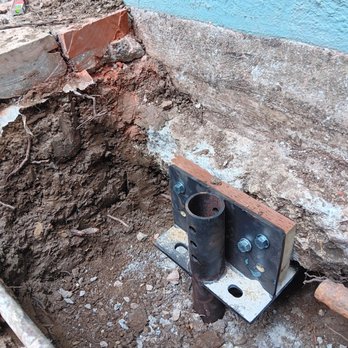 The Foundation Works - Slab Foundation Repair via Push Pier - Structural Engineers Near Me - Burbank, California