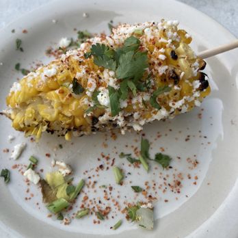Ambriza - Complimentary elote - Mexican Near Me - Houston, Texas Ambriza - Complimentary elote - Mexican Near Me - Houston, Texas