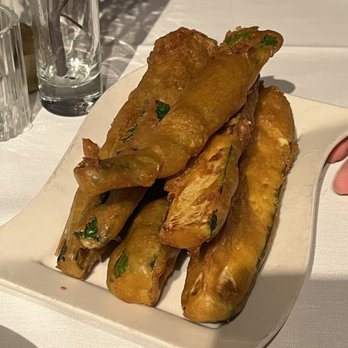 Ewings on the Kern - Zucchini spears - New American Near Me - Kernville, California