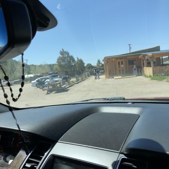 Cabra Coffee - Two guys out on a ride pick up their coffee - Coffee & Tea Near Me - Cedar Crest, New Mexico