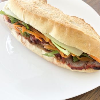 Ky Duyen Cafe - # 1 Báhn Mi Thit (grilled pork, Vietnamese sausage, ground pork paste, pickled carrots & daikon, cilantro, jalapeno. - Cafes Near Me - Syracuse, New York Ky Duyen Cafe - # 1 Báhn Mi Thit (grilled pork, Vietnamese sausage, ground pork paste, pickled carrots & daikon, cilantro, jalapeno. - Cafes Near Me - Syracuse, New York