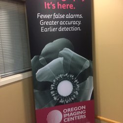 Oregon Imaging Centers - University Center - Advertisement outside the office.
