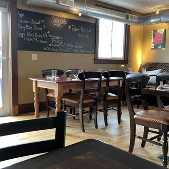 The Phoenix at 269 - Dining room, specials board - New American Near Me - Buffalo, New York